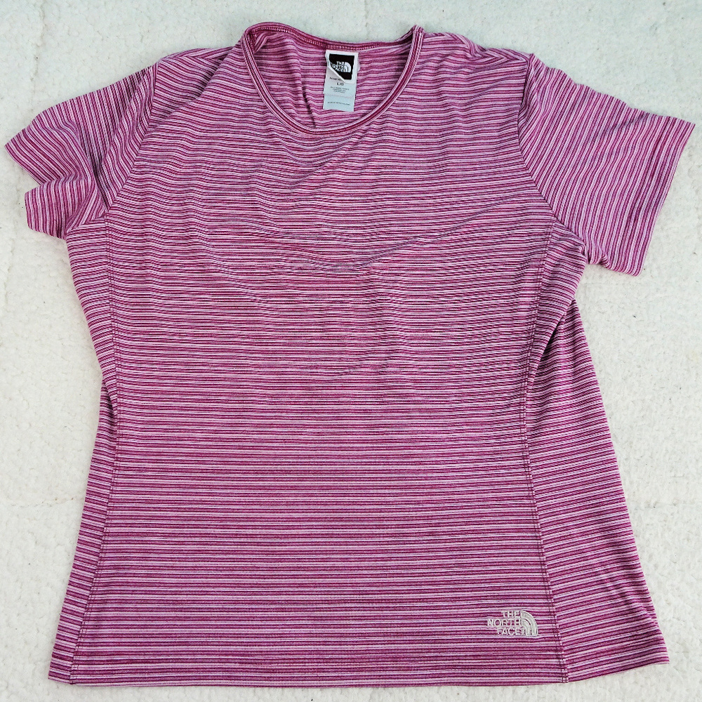 Womens North Face Vaporwick Shirt Size Large